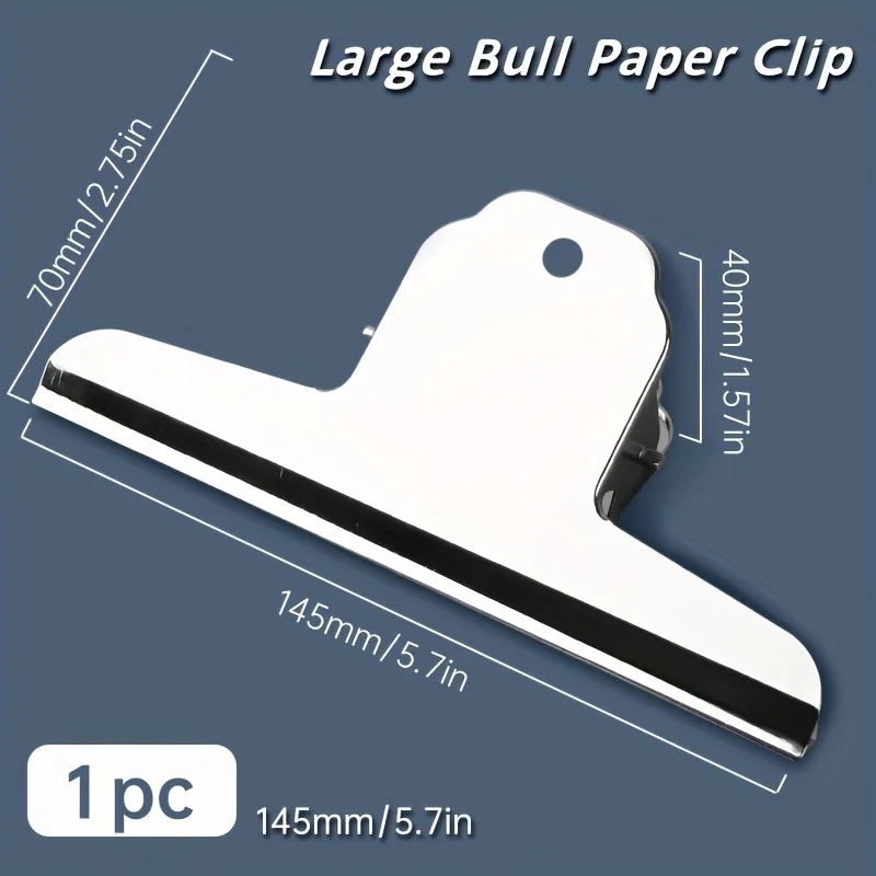 

Металлические зажимы для бумаги в виде быка