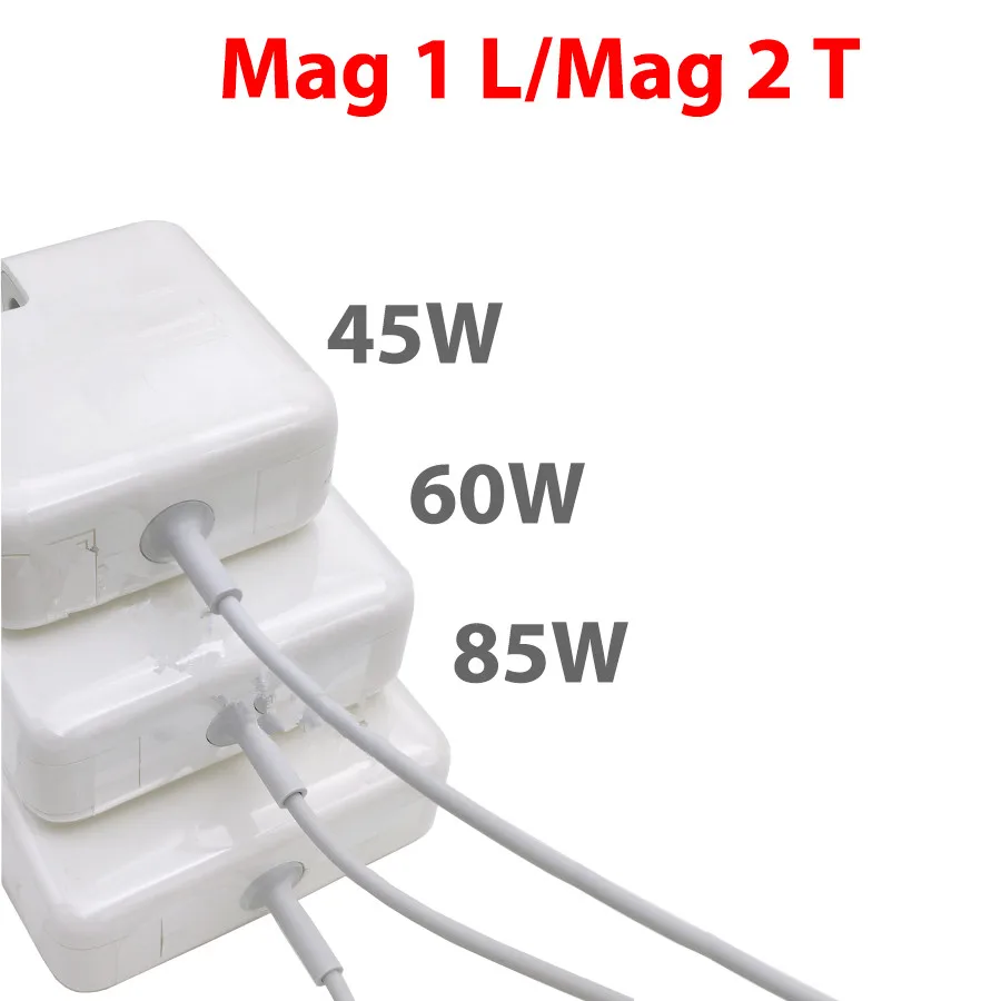 

New Grade A 45W 60W 85W AC Power Adapter For Apple Macbook Air / Pro A1278 A1466 A1502 Magsaf* 1 2 Adapter Charger EU/US/UK/AU