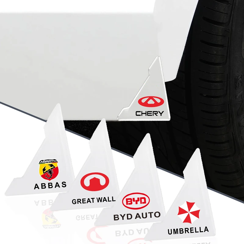 

2Pcs Silicone Car Door Corner Cover Anti-collision Stickers for MG ZS GS 5 Gundam 350 Parts TF GT 6 Auto Accessories