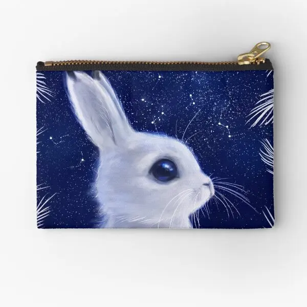 

Зимние мешочки на молнии с кроликом, карманы для женщин, упаковка для денег, косметики, хранения трусиков, монет, мужская сумка, маленькое нижнее белье, чистые носки