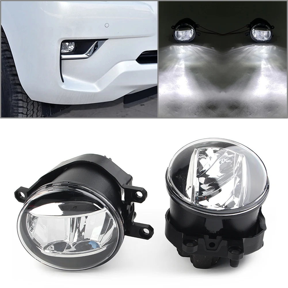 

2Pcs Car Fog Lights Lamps Assembly For Toyota RAV4 Carmry CHR For Lexus ES GS IS Series etc. RH+LH 81220-48050 81210-48050