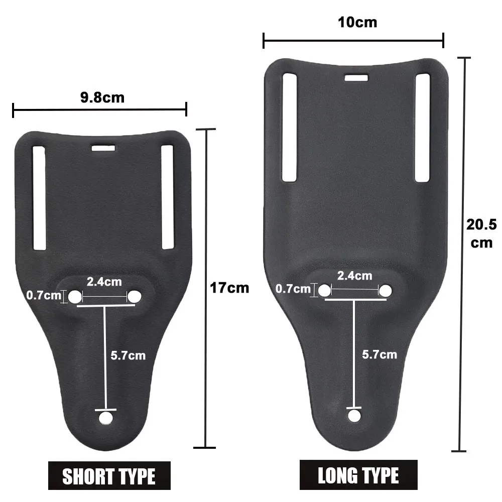

Tactical Holster Drop Leg Platform Adapter QLS 19 22 Locking Fork System Military Hunting Universal Holster Waist Belt Accessory