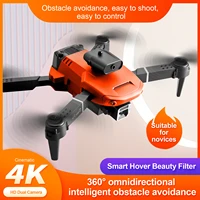 2022 new e100 mini drone 4k profesional hd camera fpv wifi drones with obstacle avoidance rc helicopter folding quadcopter toys