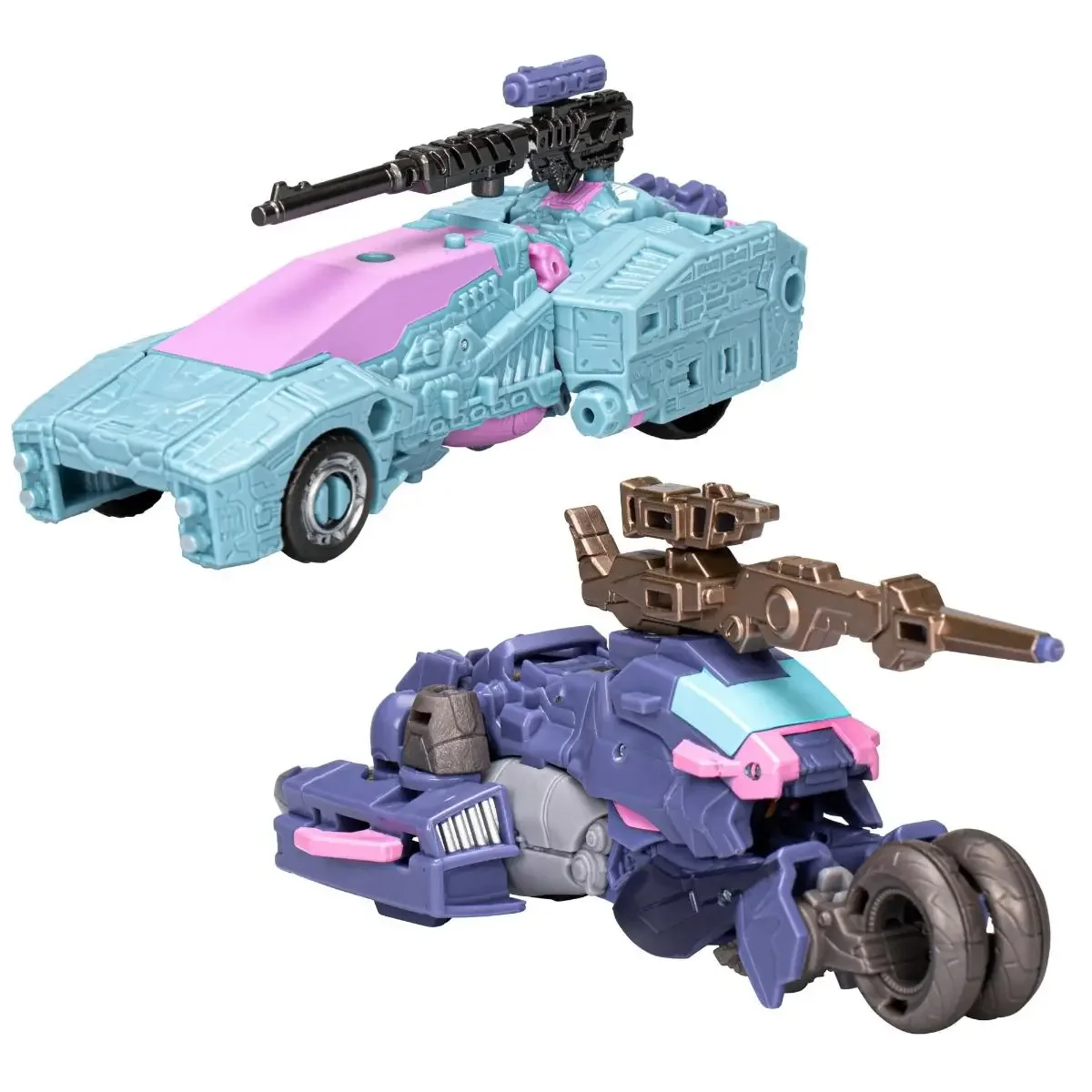 Игрушки-трансформеры Legacy Evolution Deluxe Senate Guard Autobot Javelin & Ascenticon Kaskade Deadeye Duel Фигурки 2