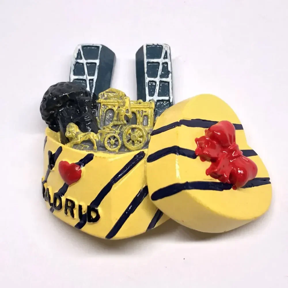 Туристические достопримечательности Испании сувениры трехмерная Наклейка