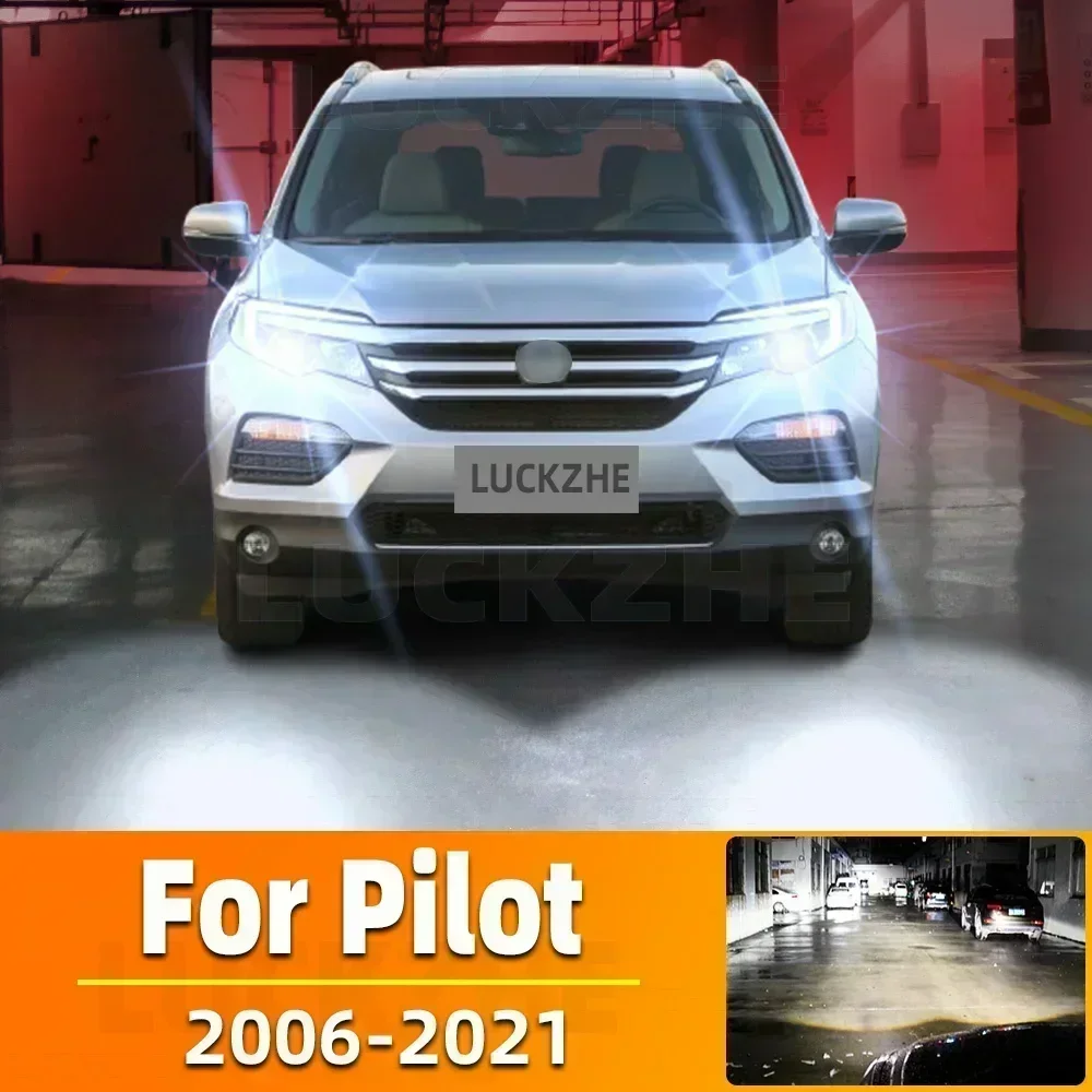 2 шт. для Honda Pilot 2006-2015 2016 2017 2018 2019 2020 2021 автомобильные светодиодные фары дальнего