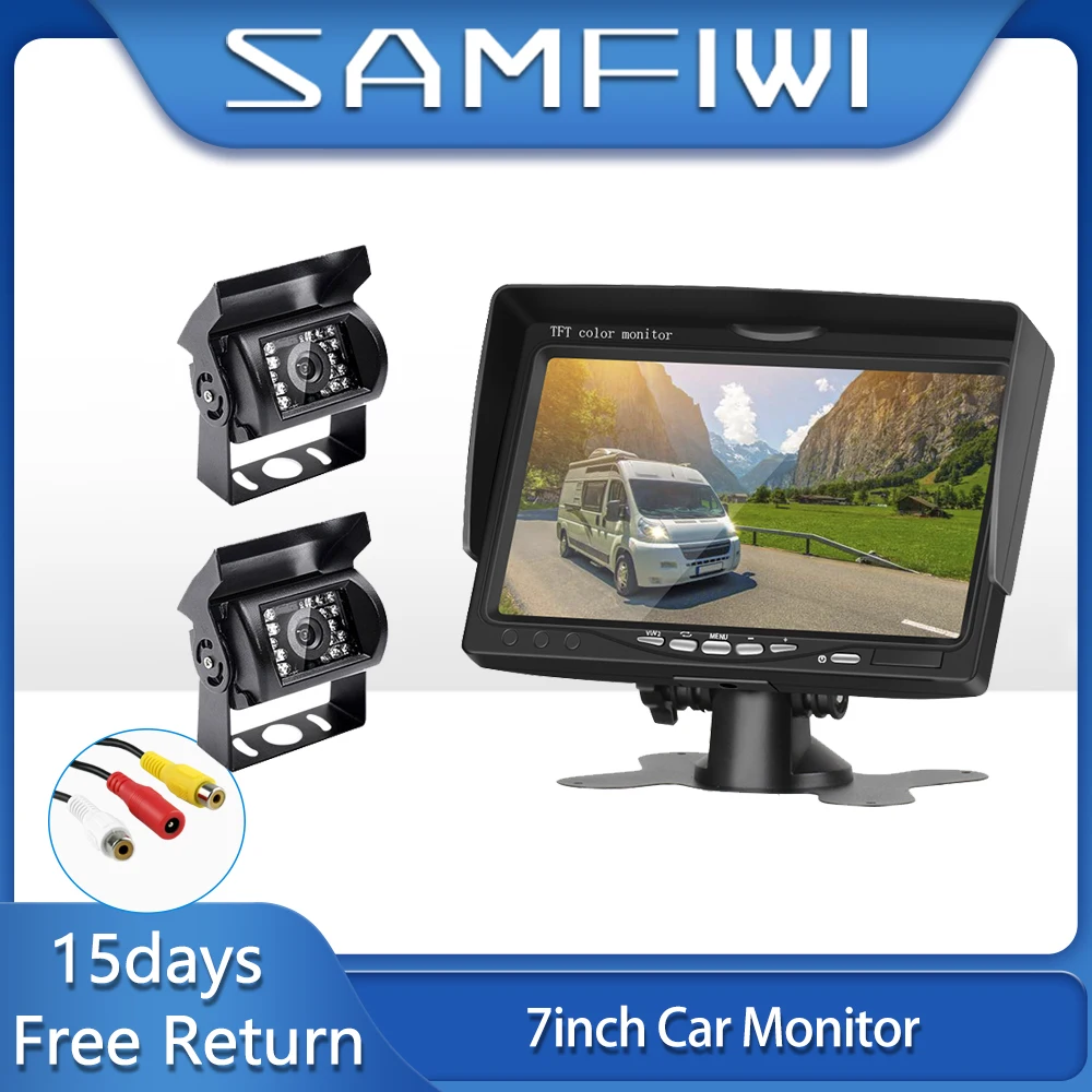 Backup Reverse Camera For Harvester Rv Truck
