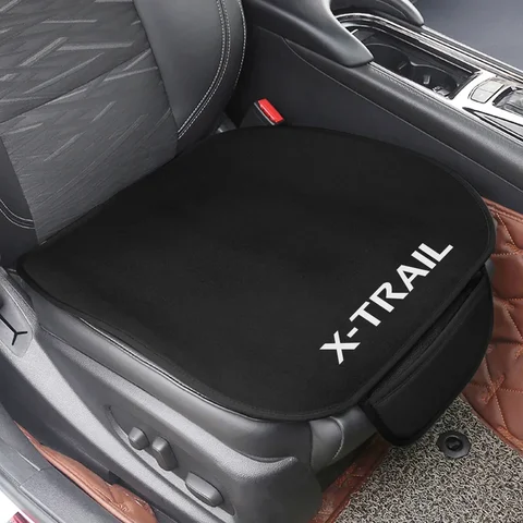 Автомобильный черный защитный коврик для сиденья, Нескользящая подушка, автомобильные аксессуары для Nissan X-Trail T32 2014-2022 T31 2007-2015 T30 T33 2021 N32