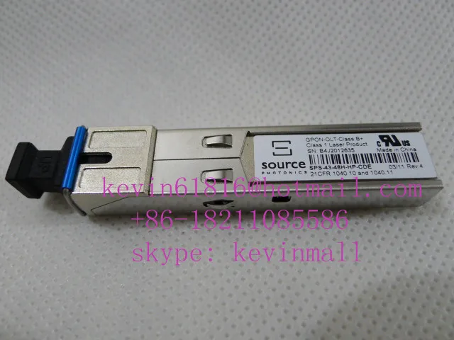NeoPhotonics / Source WTD superxon Original SFP module single SC port for GPON OLT class B+ | Fiber Optic Equipment