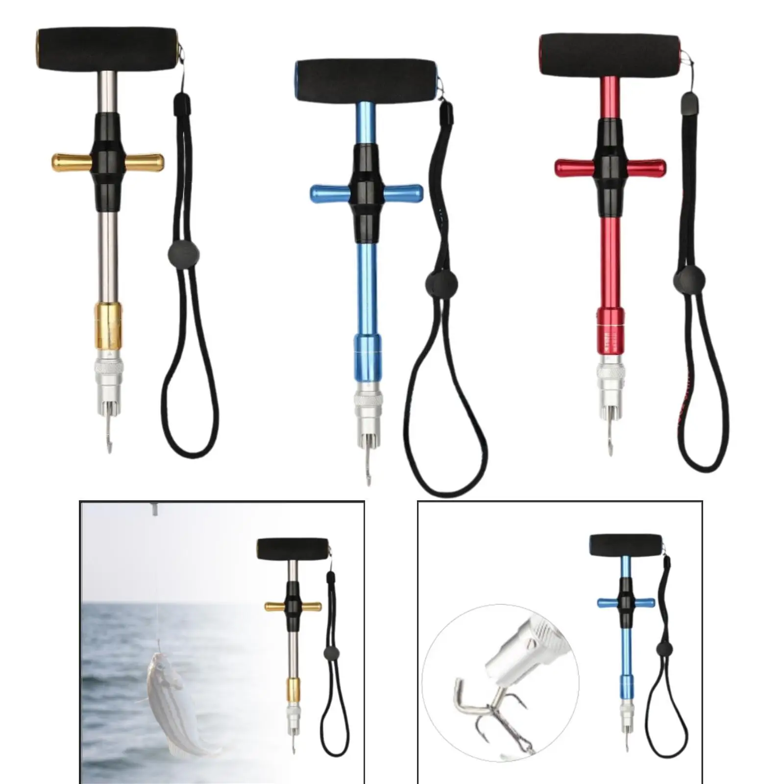 Сепаратор рыболовных крючков Т-образный съемник из алюминиевого сплава