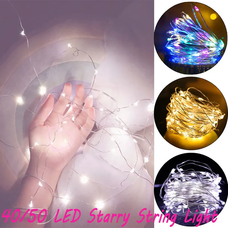 

Фея и формирующая листы для кровли 4 м 5 м на батарейках светодиодный фонарь на медном проводе гирлянды, отличный подарок на свадьбу, Рождест...