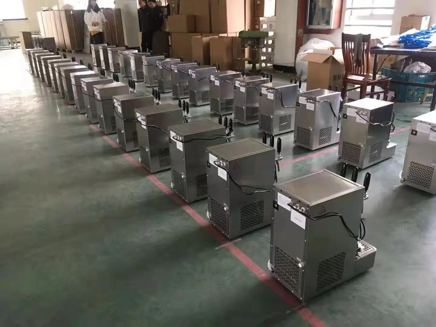 Автоматический аппарат для изготовления сияющей воды коммерческий диспенсер