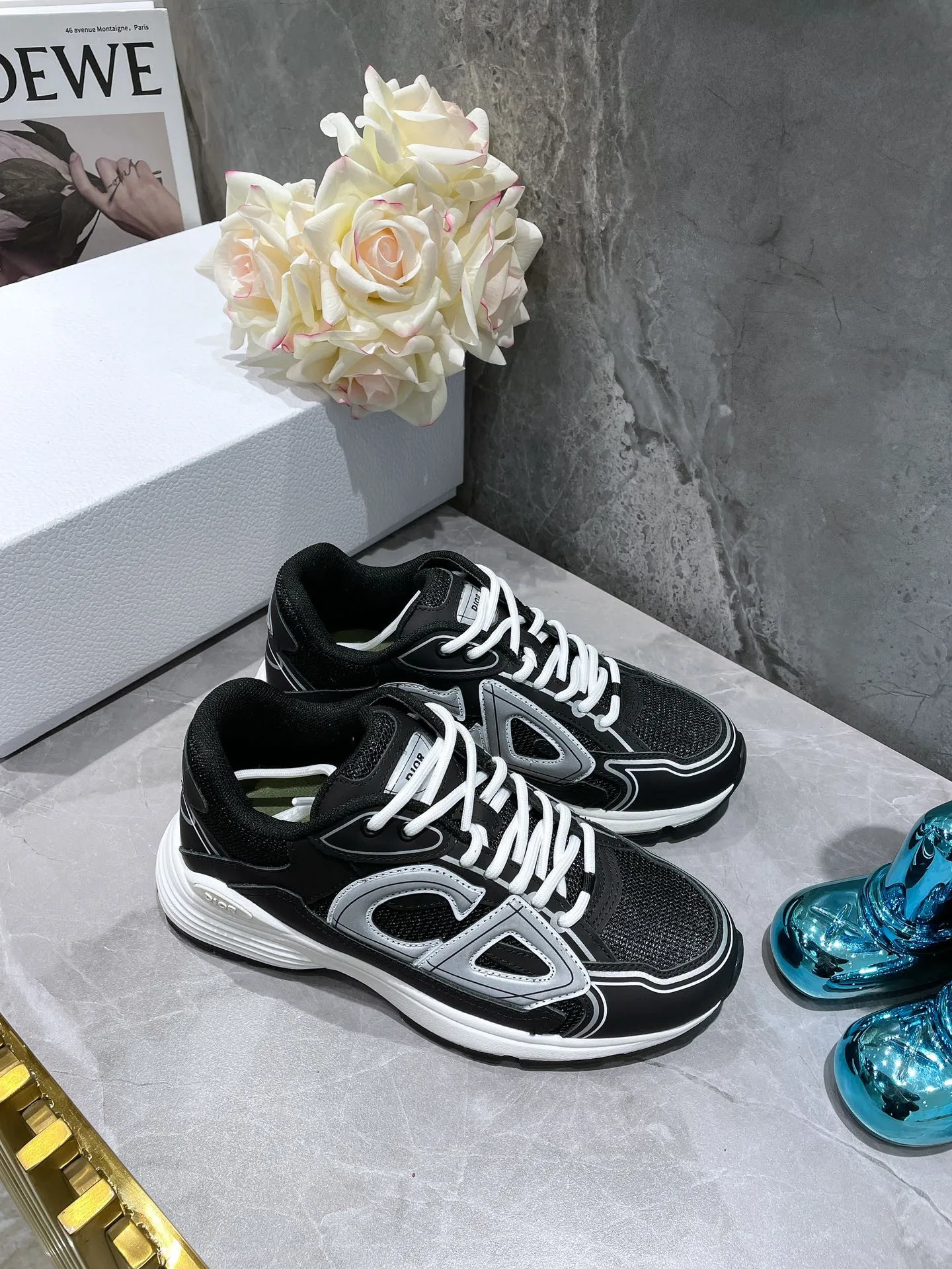 

High quality luxury shoes NEW Spring Sneakers men and women Thick Bottom Daddy Shoe Round Toe Leisure Vulcanize Shoes