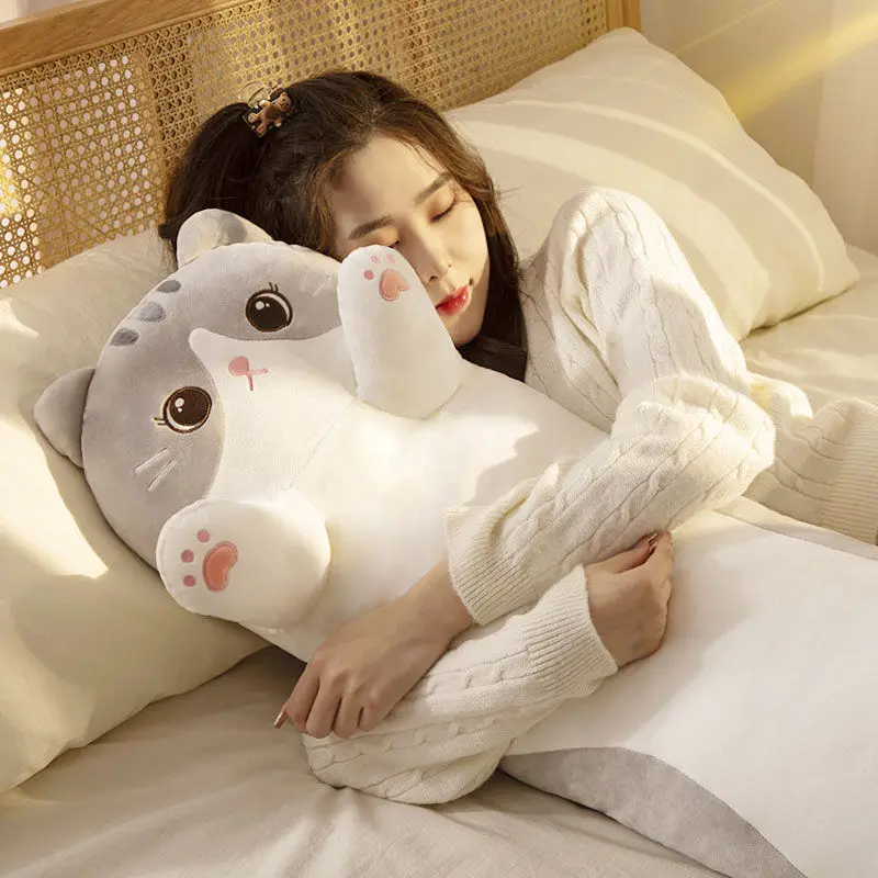 

Puppet pillow girls sleeping plush toy soft cuddle pillow legs big doll