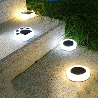 outdoor solar lights cat paw lawn lamps solar lighting for the garden waterproof solar led light outdoor garden solar lights