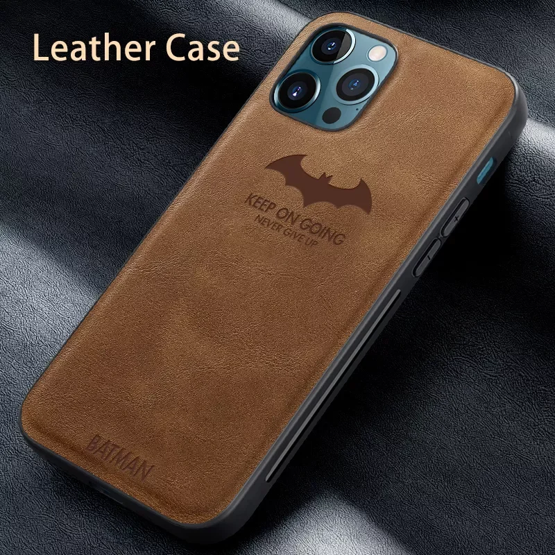 

High Quality Luxury Built-in Magnet Silicone Soft Shockproof PU Leather Phone Case For iPhone 12 11 Pro Max MINI 7 8 Cover Funda