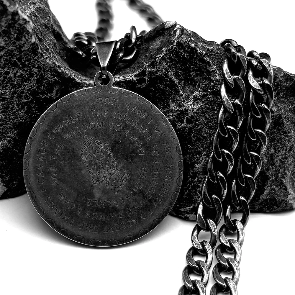Библейские кручи английская молитва ручная подвеска ожерелье для женщин и