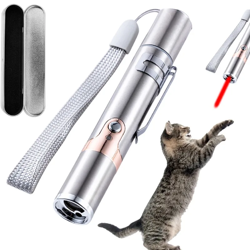 Перезаряжаемая Лазерная Указка Для Кошек С 7-регулируемыми Милыми Узорами