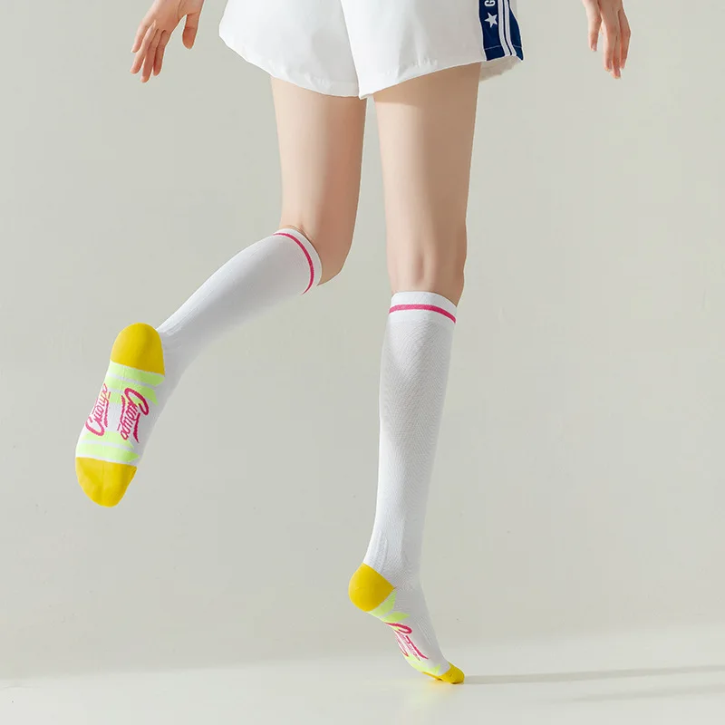 1 Pair Professional Silicone Anti-slip Yoga Socks Women,Striped Dance Sports Socks Cotton Breathable Gym Fitness Pilates Socks