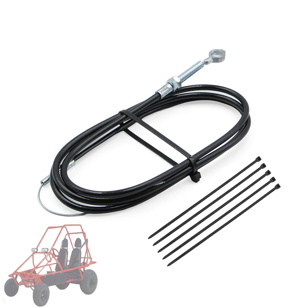 Фото Трос газа 71 дюйм для двигателей Predator 212cc 196cc GX160 GX200 6.5hp, Manco 8252-1390, ASW, Kandi, Yerf Dog, запчасти для картингов №1