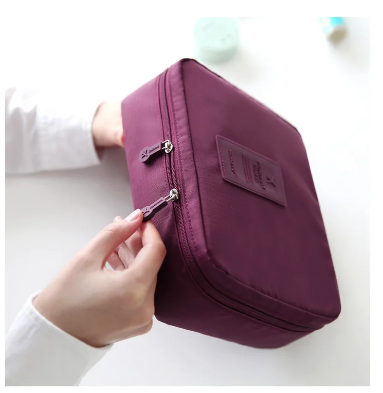 

2022 Makeup Travel Bags For Women High Capacity Waterproof Toiletries Storage Bag Bathroom Wash Classification Cosmetic Bag