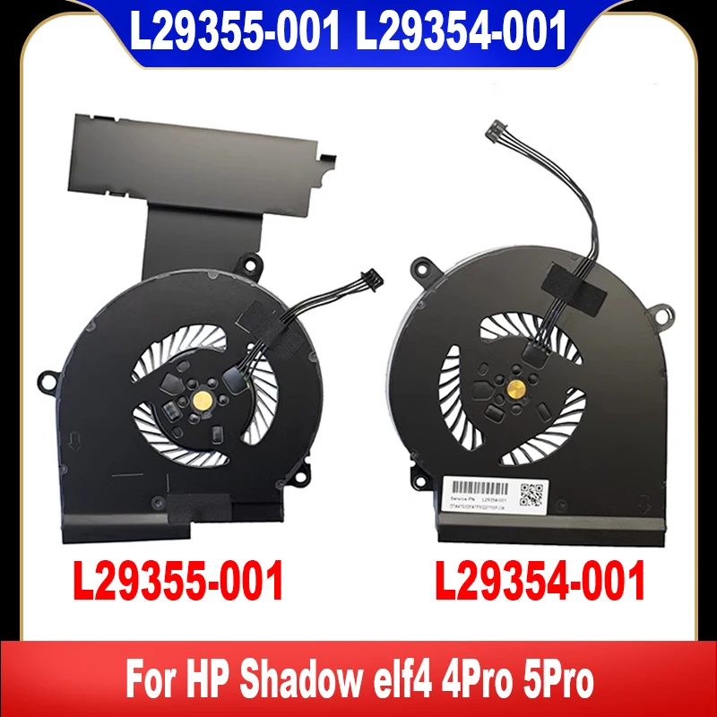 

L29355-001 L29354-001 New Original For HP Shadow elf4 4Pro 5 CPU Laptop Cooling Fan Cooler Fan Heatsink Radiator High Quality