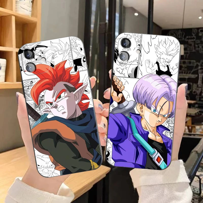 

Anime Dragon Ball Case For Apple iPhone 11 12 Pro 13 Mini 7 XR X XS Max SE 2020 8 6 6S Plus 5S Soft Silicone Back Cover Funda