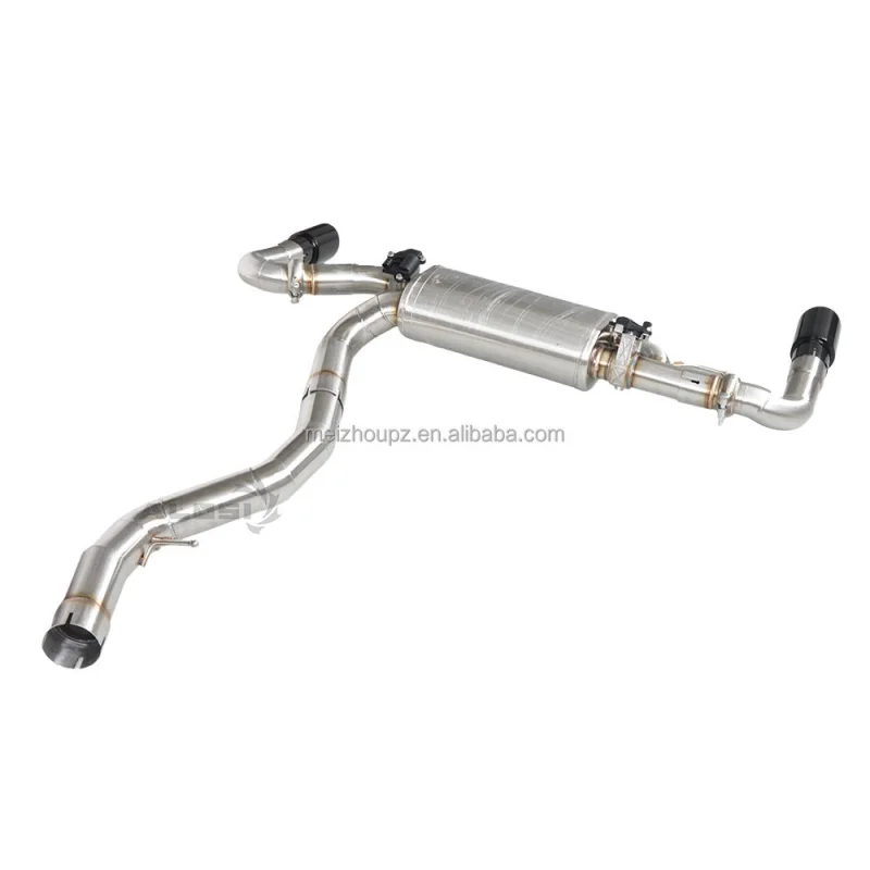 Фото Выхлопная система Cat-back с высоким потоком для BMW 330i 325i G20 2.0T B48 2019-2024 №2