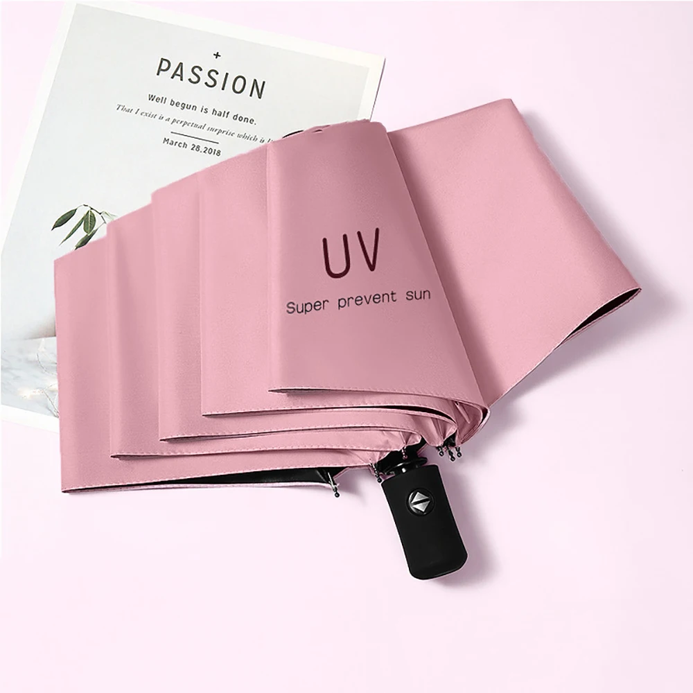 Зонт от солнца и дождя детский автоматический зонт с милым принтом для пикников