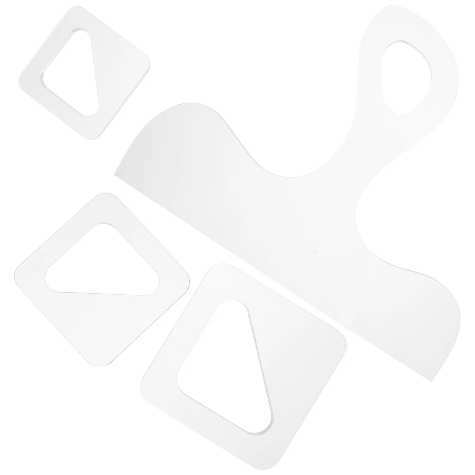 

4Pcs Daily Use Reusable Kitchen Tool Cutting Board Handle Template Cutting Board Supply for Home DIY Kitchen