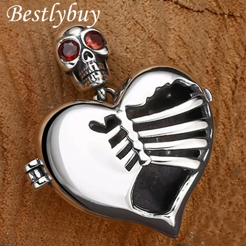 Серебряный винтажный кулон с черепом BESTLYBUY
