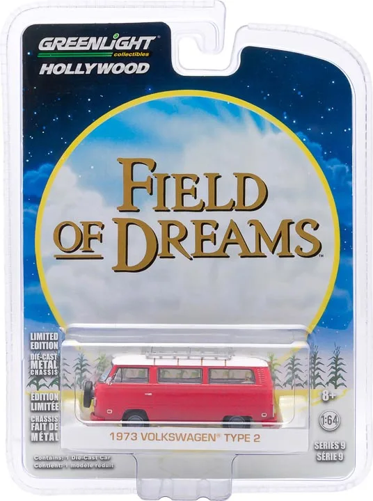

1: 64 Hollywood Series 9-1973 Volkswagen Type 2 (T2B) Bus Diecast Metal Alloy Model Car Toys For Gift Collection