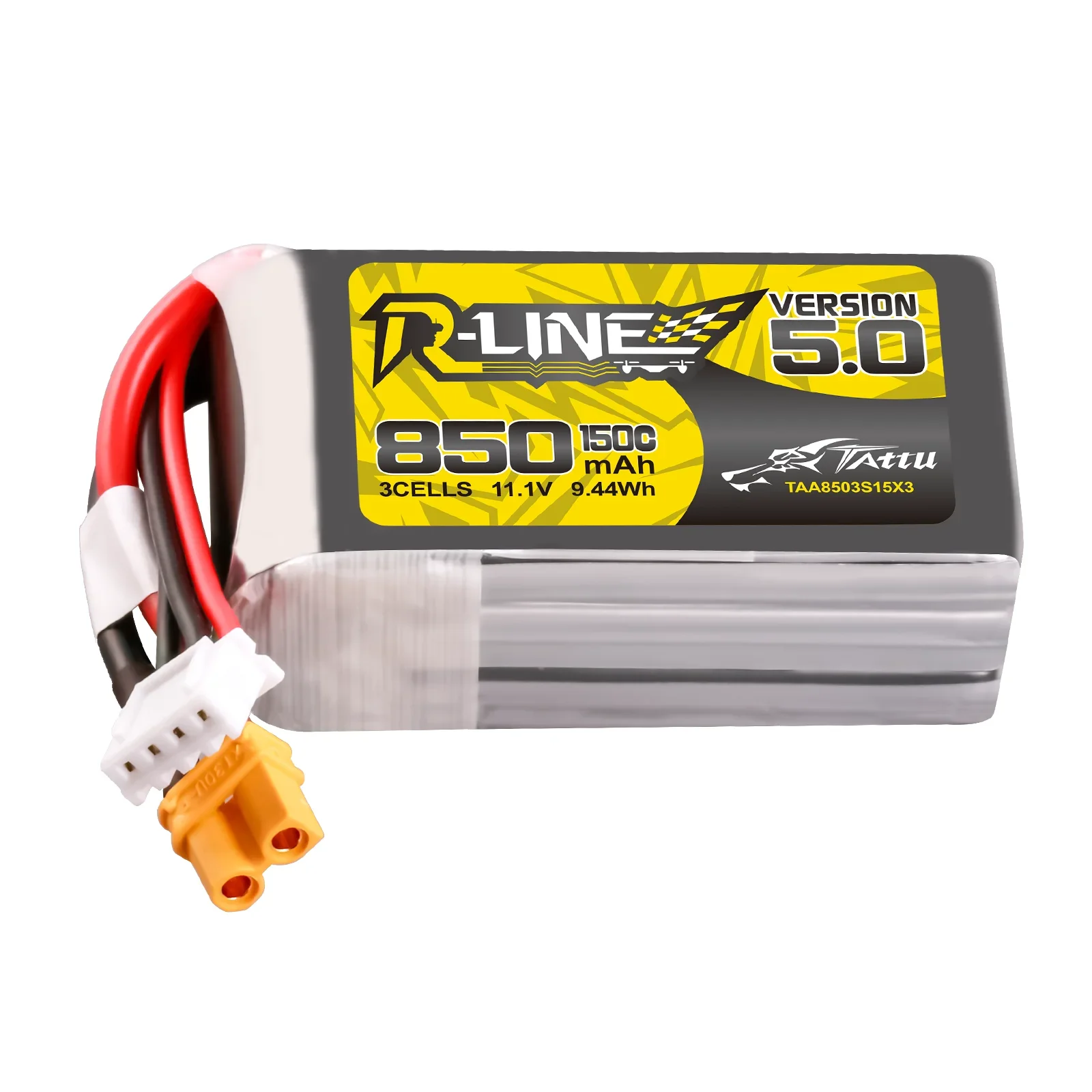 Tattu R-Line 850-1550 мАч 6S литий-полимерный аккумулятор для FPV Racing