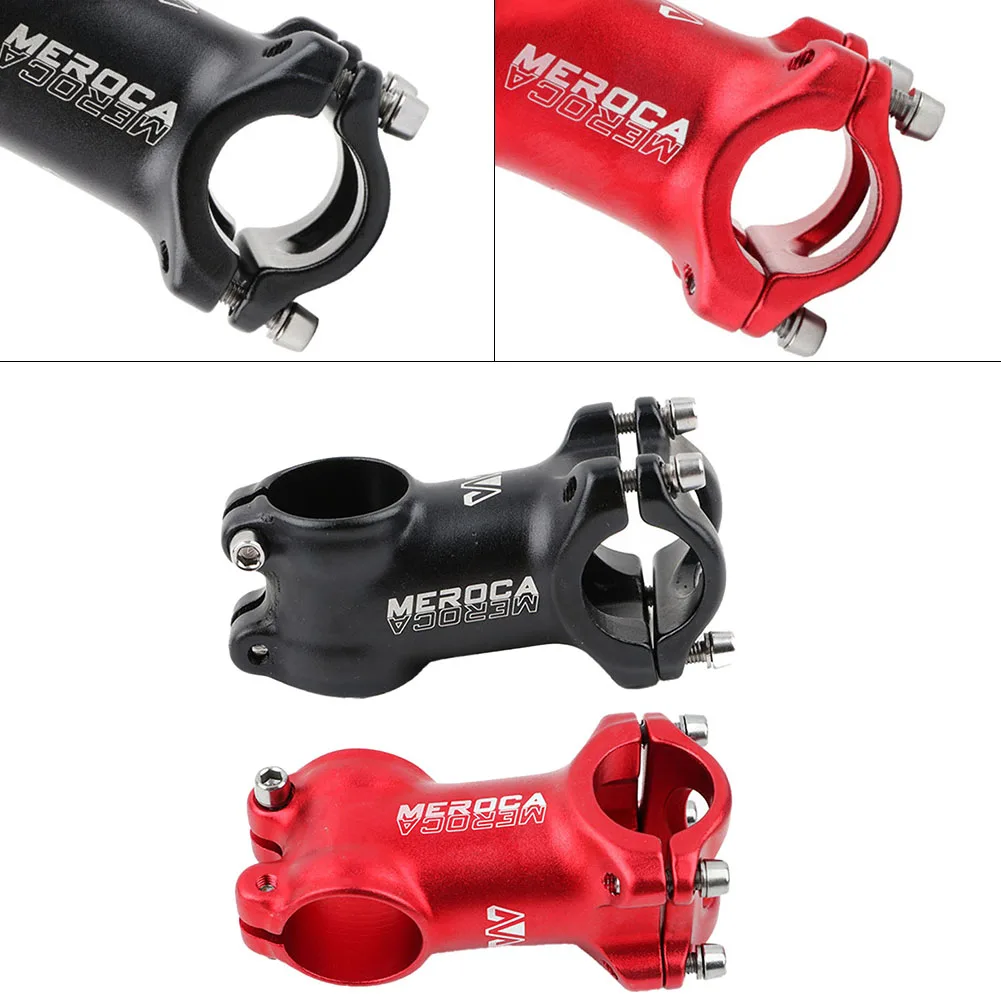 

Bike Stem Fully Machined Riser Modified Short Stem Mtb Red Scooter Aluminum Alloy Anodized Treatment Brand New