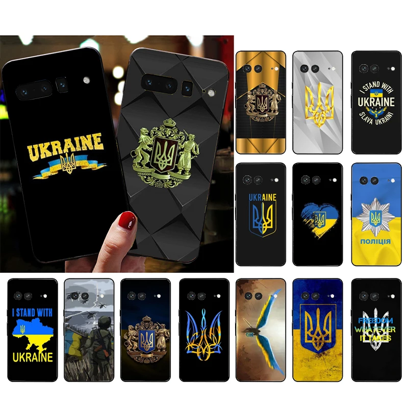 

Phone Case for Google Pixel 7 7Pro 6A 6 Pro 5A 4A 3A Pixel 4 XL Pixel 5 6 4 3 XL 3A XL 2 XL Ukraine Flag Case
