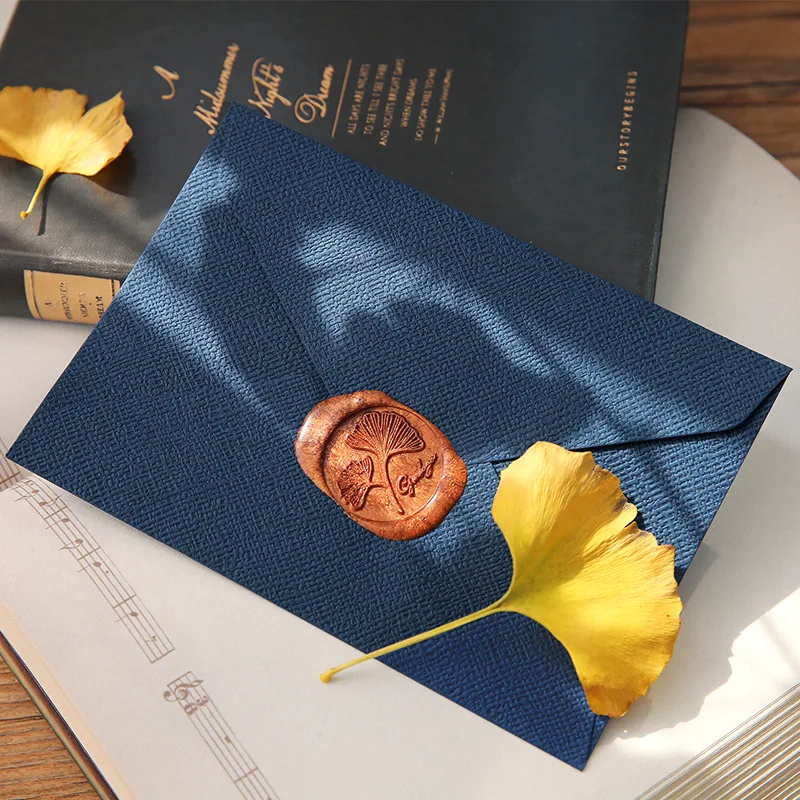 

New 20pcs/pack Retro Hemp Texture Western Envelopes for Wedding Party Invitation Greeting Cards Gift Envelopes Customized