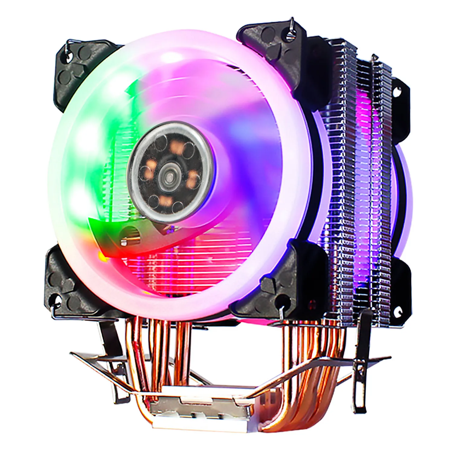 

LGA1700 CPU Cooler for 12th Gen Intel CPU, 4 Heat Pipes, TDP 210W, 4 PIN 120mm PWM Fan, Compatible with LGA 1200/1156/1155/1151/