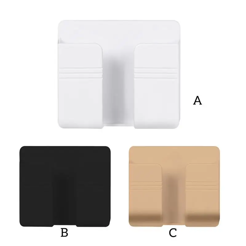 phone holder plastic bedroom stand electronics remote controller sundries storage bracket home shelf organizer accessories free global shipping
