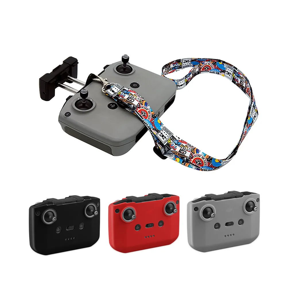 

Ремешок безопасности для дистанционного управления, силиконовый чехол для DJI Mini 3 Pro/Mavic 3/Air 2S/Mini 2, аксессуары для дрона