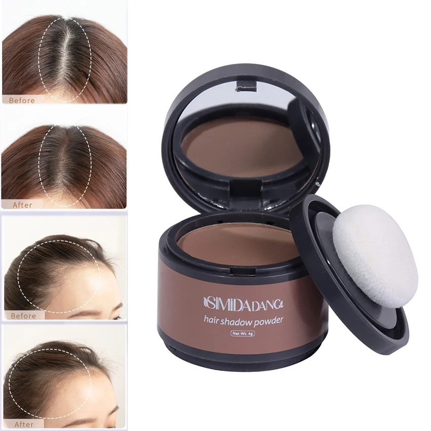 S Hair Line Powder Instantly Black Brown Root Cover Up Hair Coverag Paint Repair Fill In Hair Shadow 4g