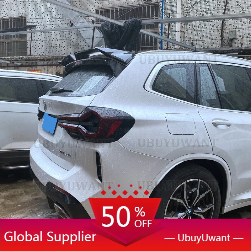 

Спойлер для заднего багажника BMW NEW X3 G01 2018-2022, черный или неокрашенный спойлер из АБС-пластика, задний спойлер для Bmw X3