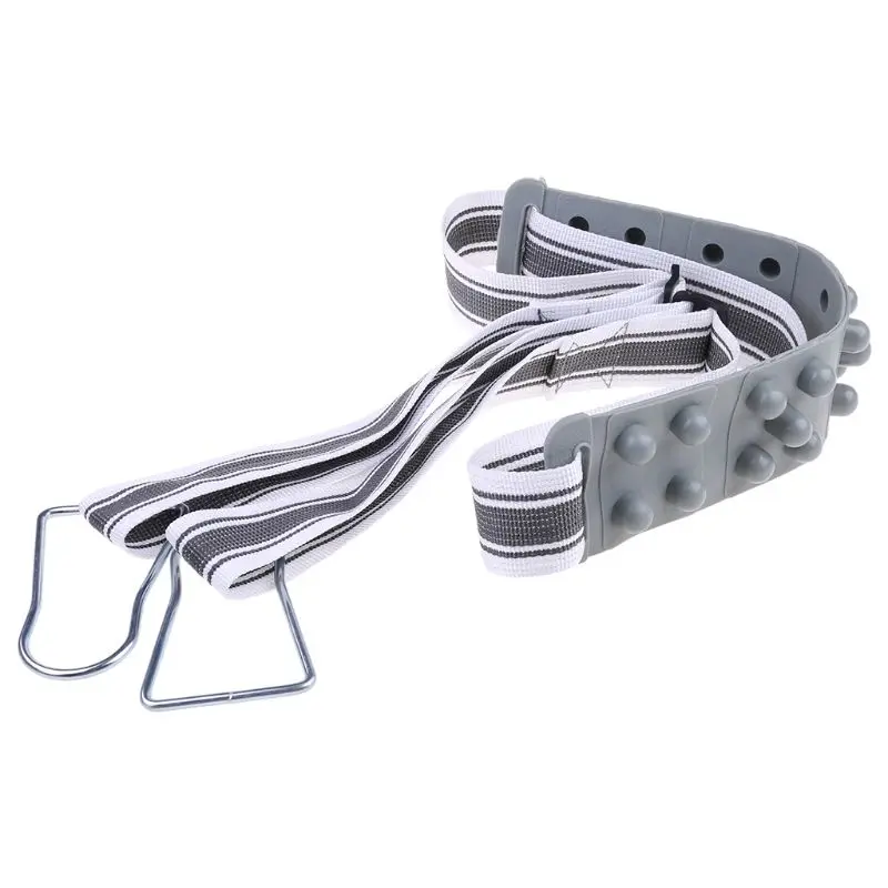 

Прочный массажный ремень для беговой дорожки, универсальный нейлоновый ремень, металлические крючки для талии и спины