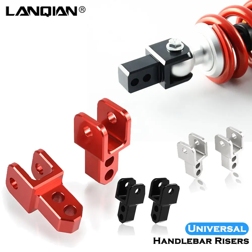 

Motorcycle 8/10mm Rear Shock Absorbers Heightening Adapter Hook CNC For Yamaha Kawasaki Suzuki Universal Motorbike Rear shock