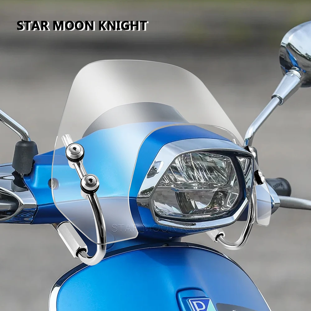 

Аксессуары для мотоциклов Piaggio Vespa Sprint 150 2013- 2020 2021, защита от ветра, экран для защиты от ветра
