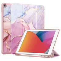 for ipad 10 2 9th gen 2021 case tri fold smart cover for ipad 7th 8th gen 10 2 funda with pencil holder tpu back shell cover