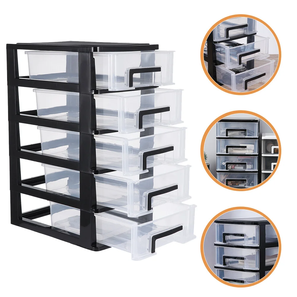 

Drawer Storage Box Desktop Sundries Organizer Drawers 5 Plastic Office Supplies Small Sewing Holder Type Makeup Tools