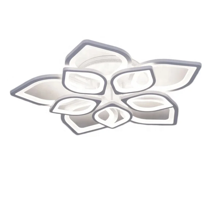 

The Modern Style Remote Control Dimmable Flower Shape Decorative 150W Led Ceiling Light