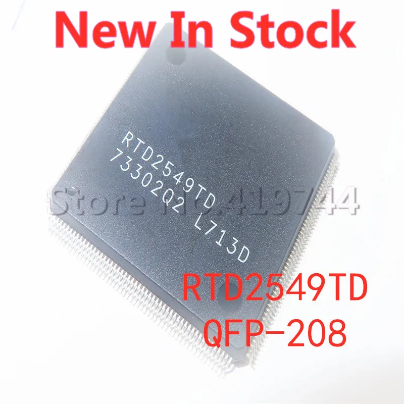 1 шт./лот RTD2549TD RTD2549 QFP-208 SMD LCD TV материнская плата Новая деталь хорошего качества -