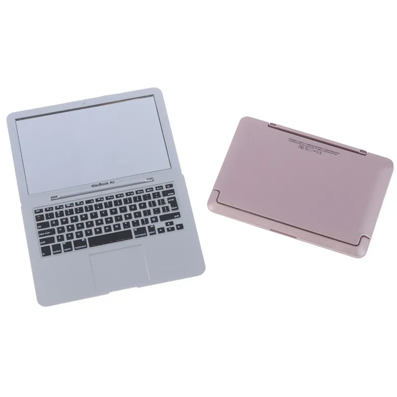 Мини-зеркало Для Макияжа Портативное Серебристо-белое Дизайнерское Украшение