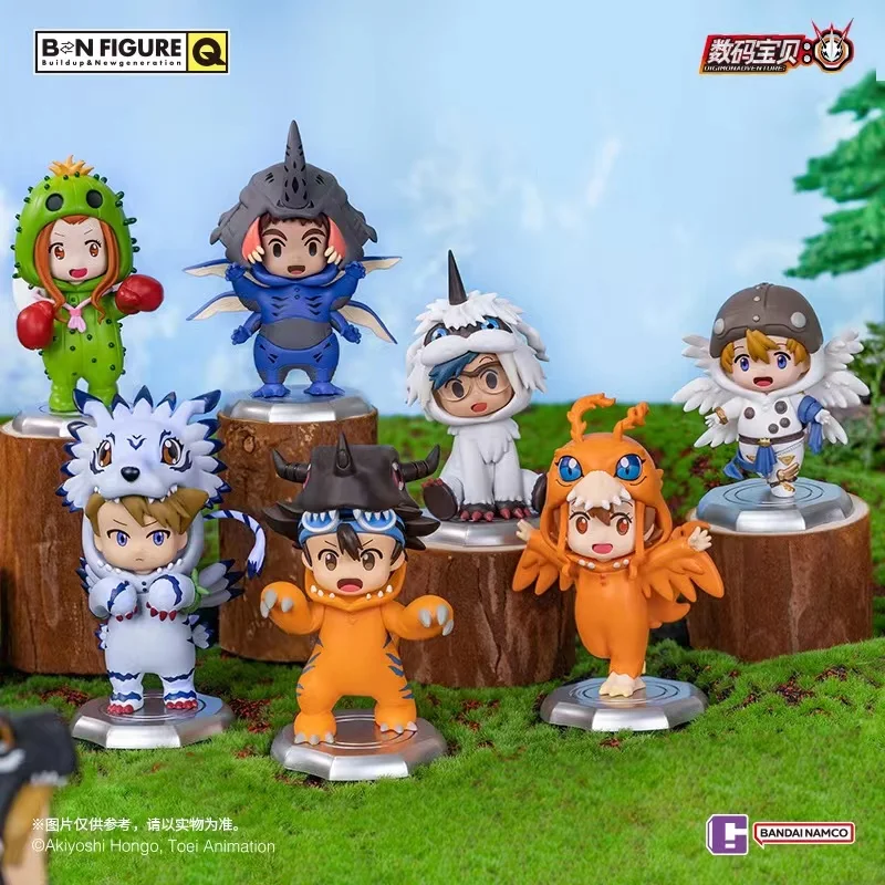 

Фигурка BANDAI серии Q для кукол Digimon Vol.2, игрушечная фигурка, подарок